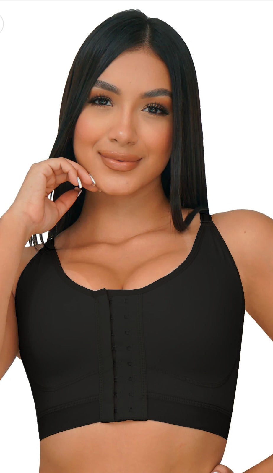 Posture Corrector Bra With Snaps In Front – Fierce Body Colombian Fajas